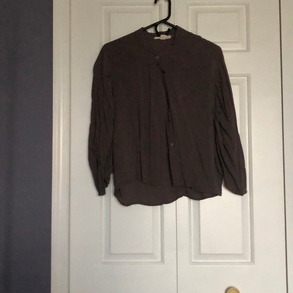 Grey winged crop top